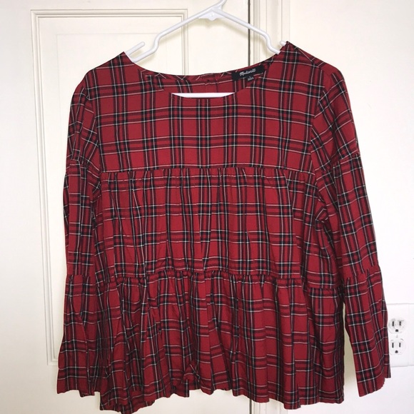 Madewell Tops - Madewell plaid shirt